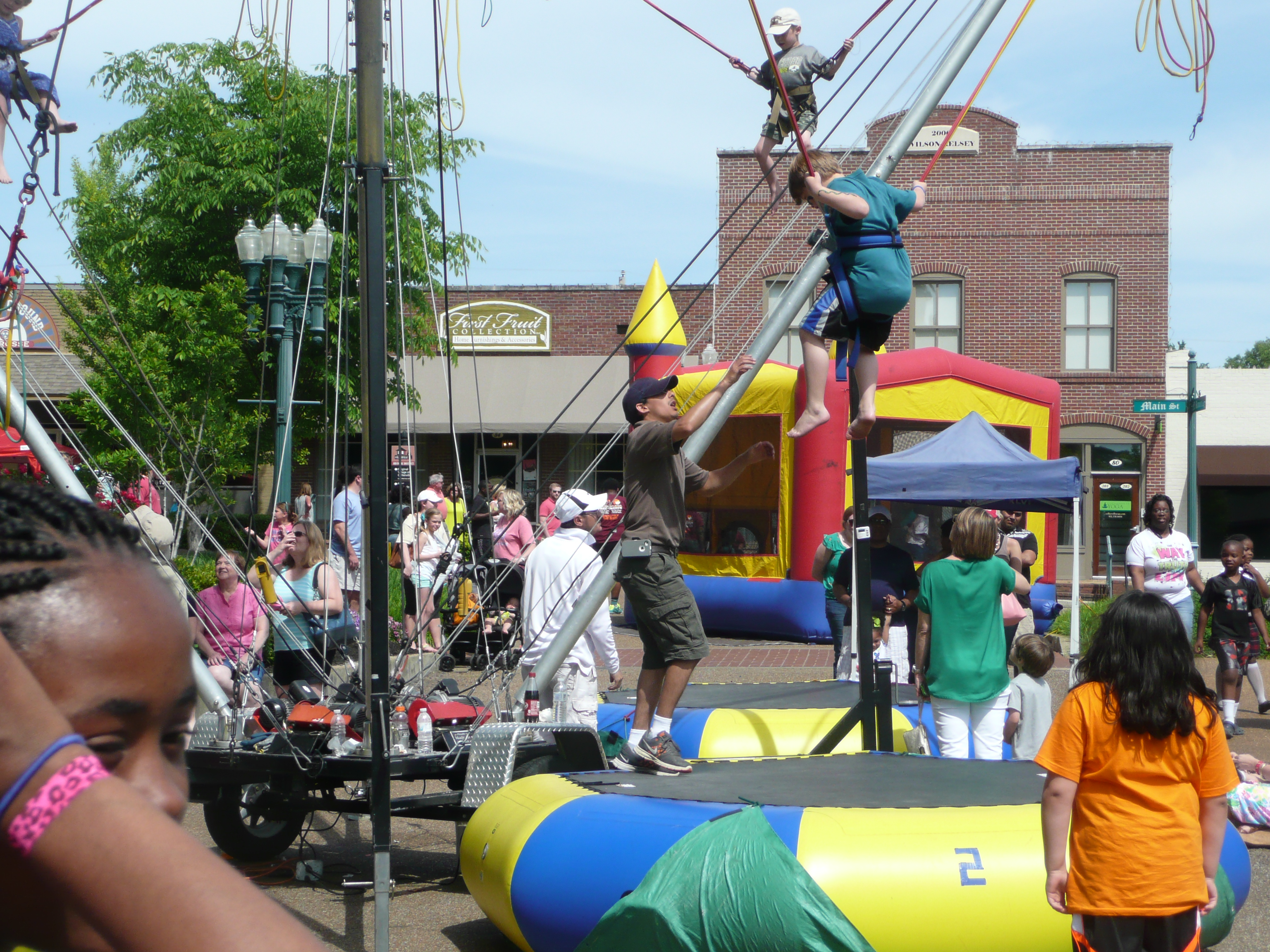 bungie jumping Tour Collierville