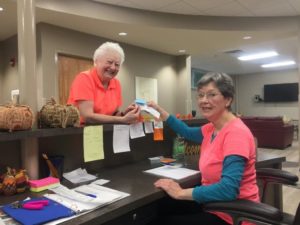 Linda Kerley Center receptionist