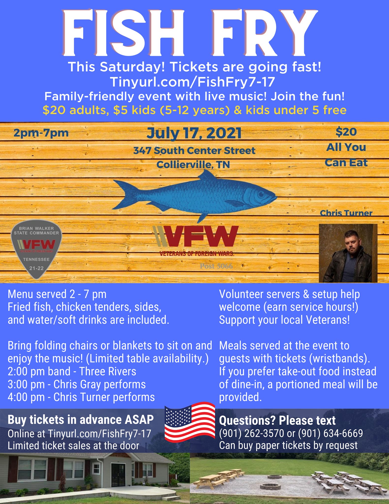 VFW Fish Fry Tour Collierville